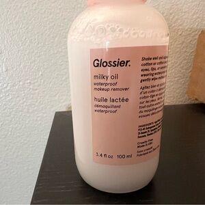 Glossier milky oil waterproof make up remover tried once